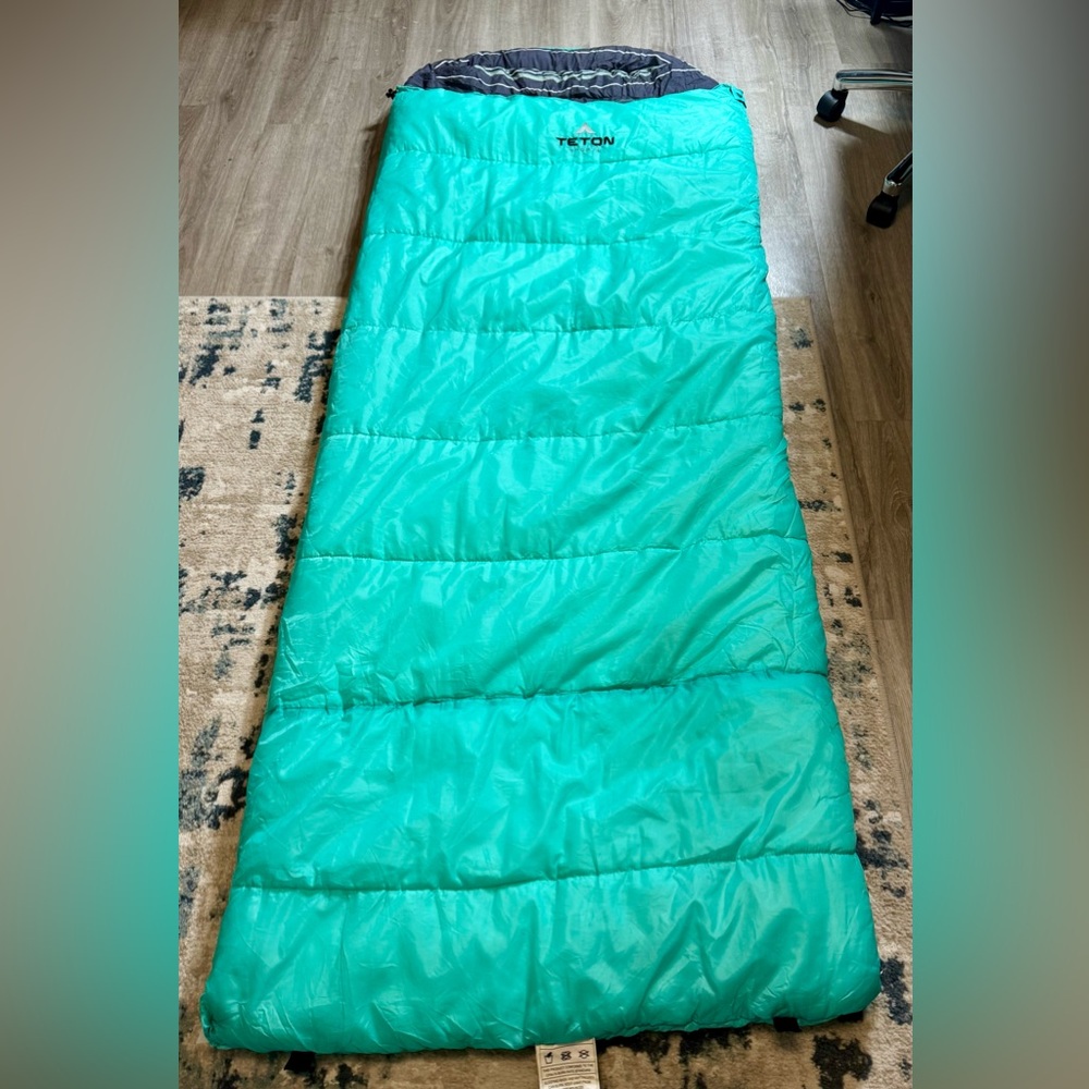 Teal Sleeping Bag